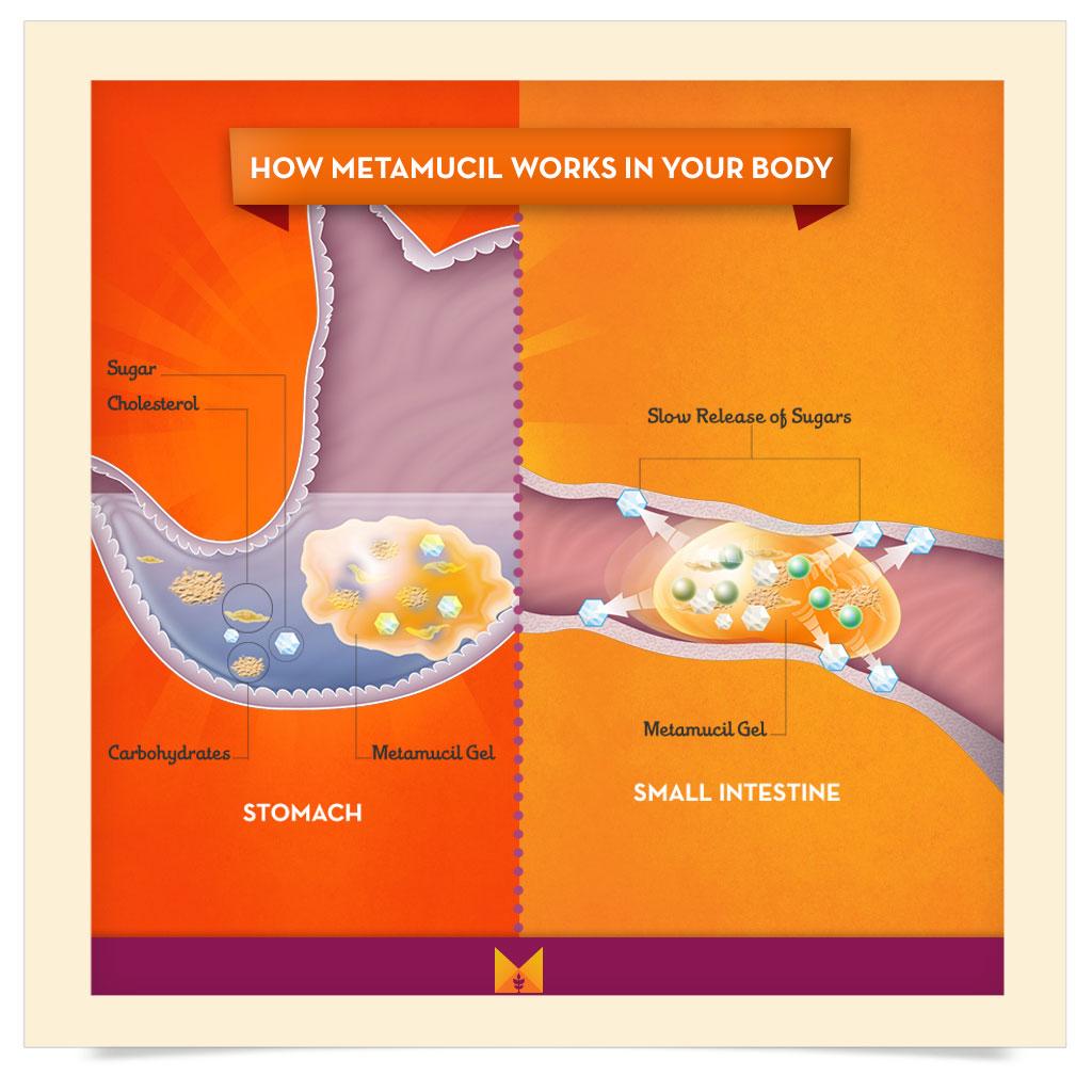 Metamucil Daily Fiber Supplement, Orange Smooth Sugar Free