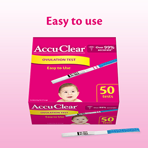 Accu-Clear Ovulation Test Strips (50ct)