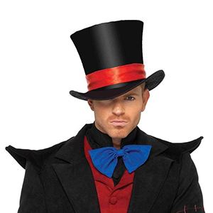 Men's Velvet Top Hat
