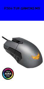 Amazon.co.jp: ASUS RGBゲーミングマウス P304 TUF GAMING M5