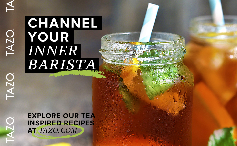 Cold iced tea in a mason jar