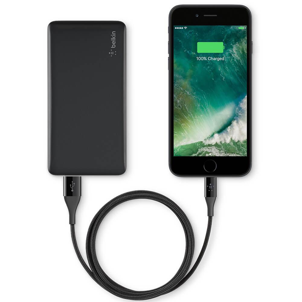 Belkin Pocket Power 5,000mAh Durable Ultra Slim Portable Charger / Power Bank