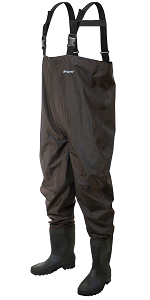 rana II bootfoot felt chest wader