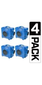 industrial commercial air scrubber scrubbers negative machine machines purifier hepa drieaz phoenix 