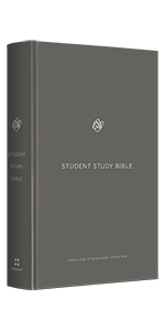 ESV Student Study Bible Hardcover Gray
