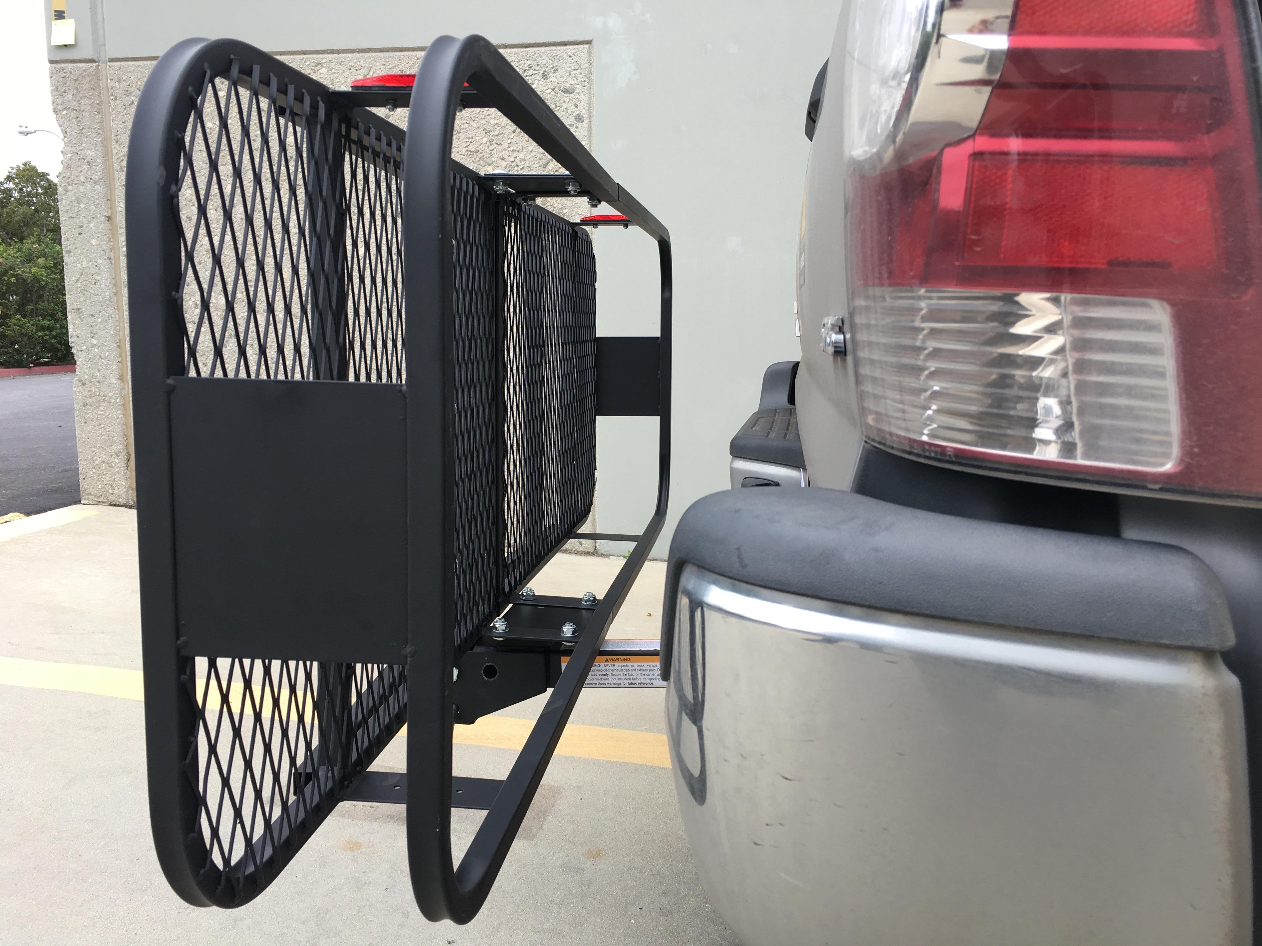 MaxxHaul 70103 Hitch Mount 60" x 21" FOLDING Cargo Carrier