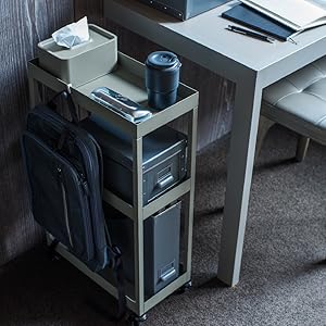 ideaco (イデアコ) ワゴン 組立不要 日本製 ブラック 5035WG wagon 5035WG – ideaco STORE