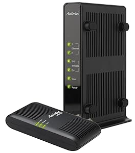 Actiontec Dual Band Wireless Network Extender And Ethernet Over Coax Adapter Kit Wcb3000nk01 Amazon Ca Electronics