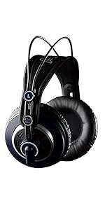 Amazon.co.jp: AKG K245-Y3 オープンエアー型 ヘッドホン ヒビノ