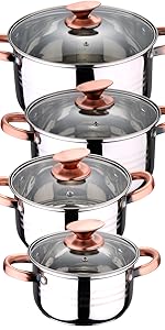 San Ignacio Premium - Bateria de 4 piezas, 4 fiambreras y 3 ...