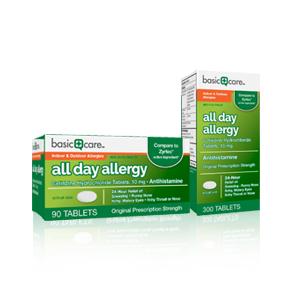 all day allergy, cetirizine HCl