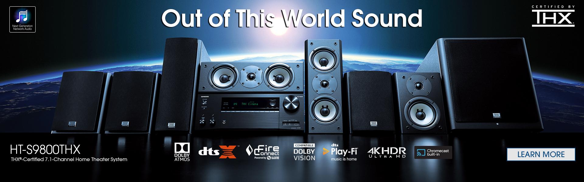 Onkyo THX Certified 7.1Channel Surround Sound Speaker