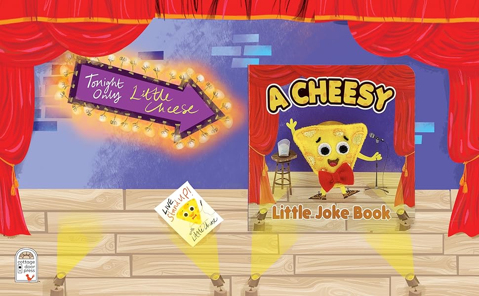 cheese cheesy jokes comedy funny childrens kids board books puppet