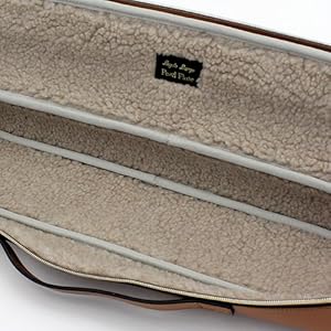 Flute、Piccolo収納特注ケース、布カバー付き一品もの Flute