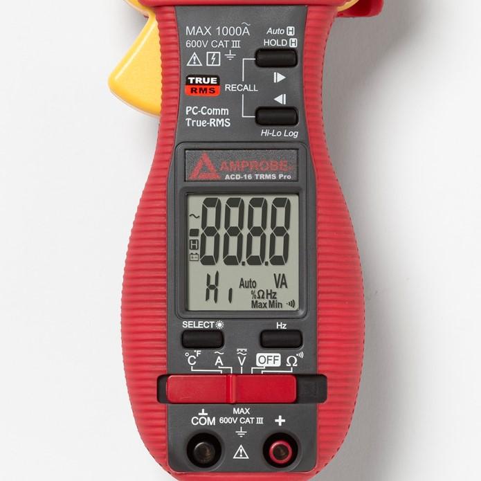 Amprobe ACD16 TRMSPRO 1000A Data Logging Clamp Meter with Temperature