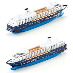 Siku 1726 Kreuzfahrtschiff Mein Schiff 1 11400 Metallkunststoff Blauweiß Nicht Schwimmfähig
