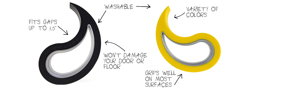 Amazon.com: Stoppy Door Stop, Black : Office Products