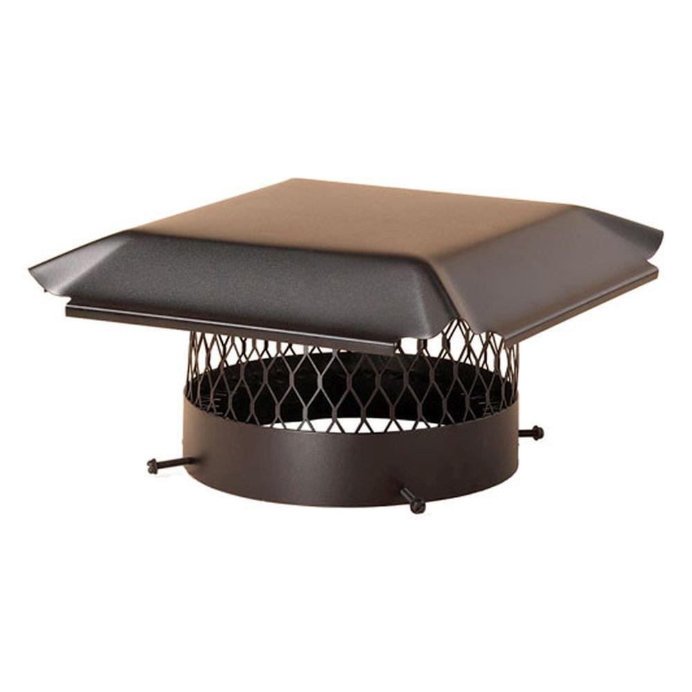 Draft King SS10U Round Bolt On Stainless Steel Single Flue Chimney Cap