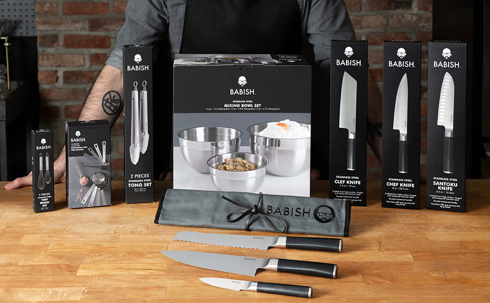 Babish Tiny Whisk Set, 2Piece, Stainless Steel Amazon.ca Home