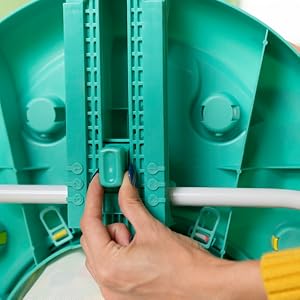 Bright Starts Wanderlights 2-in-1 Baby Walker, Blue Green