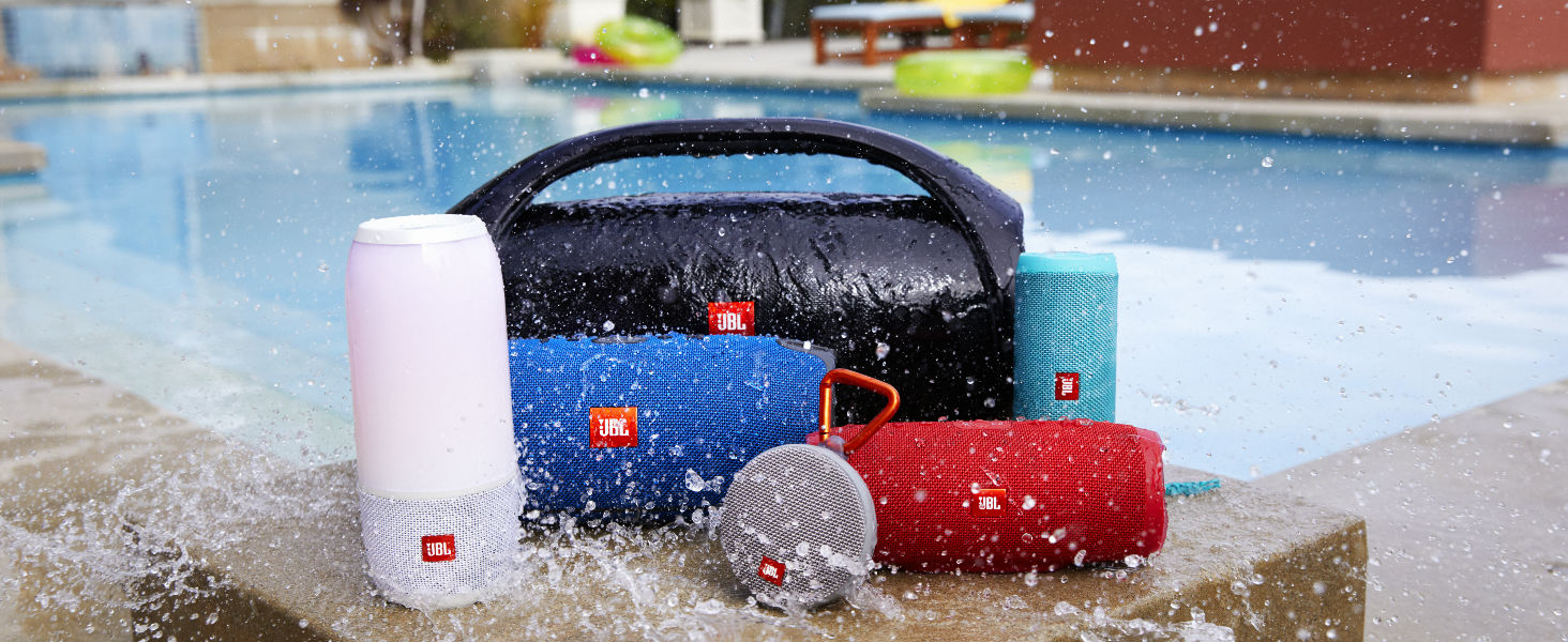 JBL Flip 4 Portable Bluetooth Speaker with Rechargeable Battery