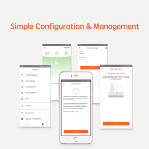 Easy setup and management