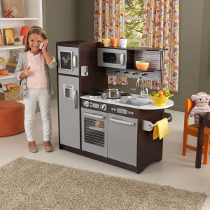 kidkraft espresso kitchen big w