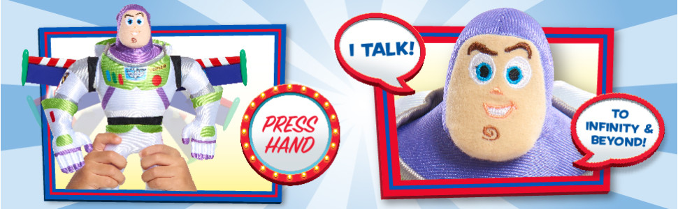 Press Hand I Talk To Infinity and Beyond