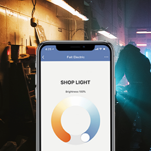 feit electric, smart shop lights, shop light, work light, garage light, lighting, commercial light