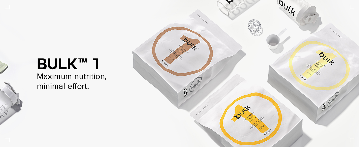 Bulk Pure Whey Protein Powder Shake, Chocolate Cookies, 1 kg Amazon