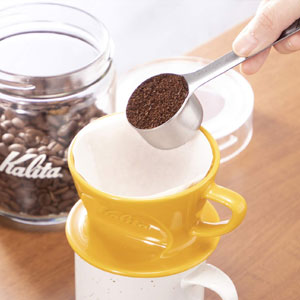 Amazon｜カリタ Kalita コーヒーメジャー ステンレス製 ブラスト