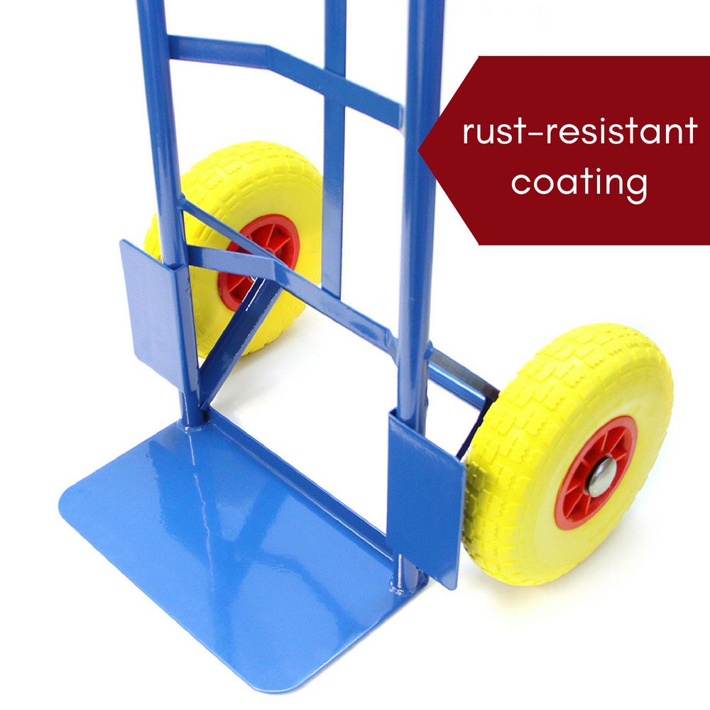 GRack T2 Heavy Duty Industrial Steel Sack Truck with Anti Puncture