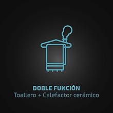 Cecotec Radiador Toallero Eléctrico Bajo Consumo Ready Warm ...