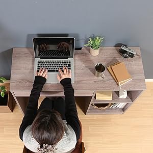 不二貿易 ワークデスク 学習机幅70cmグレー 収納 工具不要 アジャスター付き Amazon.co.jp: 不二貿易 ワークデスク 学習机 幅70cm グレー