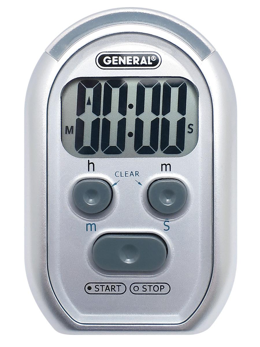 General Tools TI150 3in1 Kitchen Timer for Visually