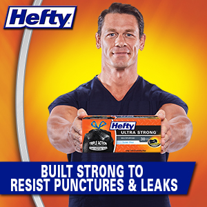 Amazon Com Hefty Ultra Strong Multipurpose Large Trash Bags Black White Pine Breeze Scent 30 Gallon 25 Count Health Household