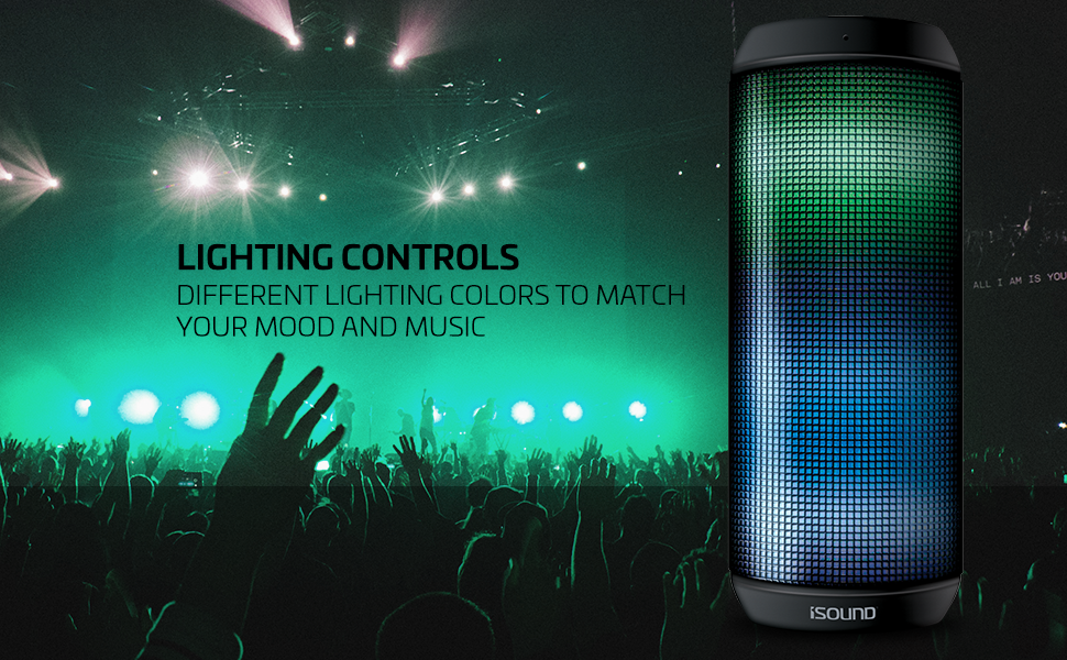 isound wireless bluetooth speaker