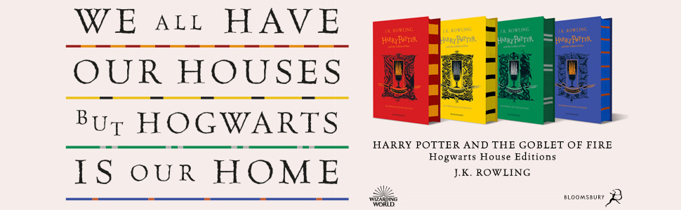 Harry Potter, House Edition, Slytherine, JK Rowling, Hogwarts, Gryffindor, Ravenclaw, Goblet of Fire