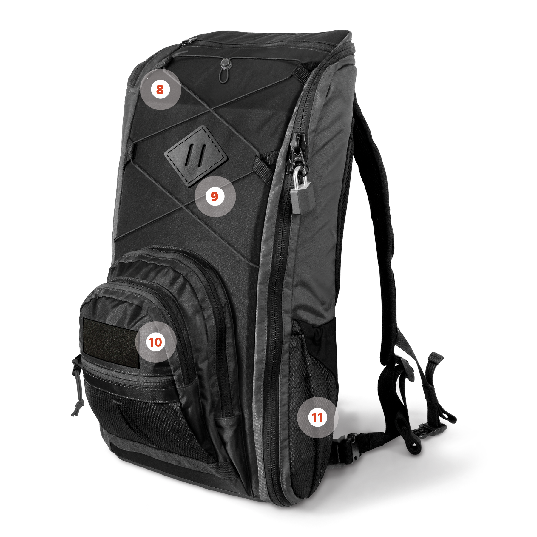 Copper Basin Takedown Firearm Backpack Discrete Takedown & Compact