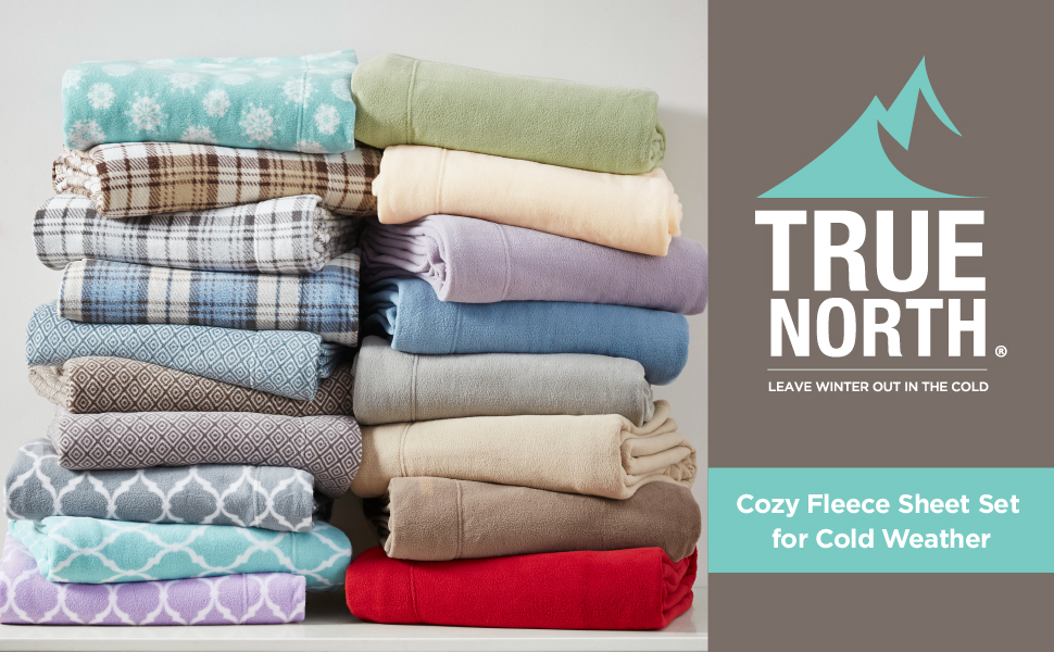True North by Sleep Philosophy Micro Fleece Bed Sheet Set