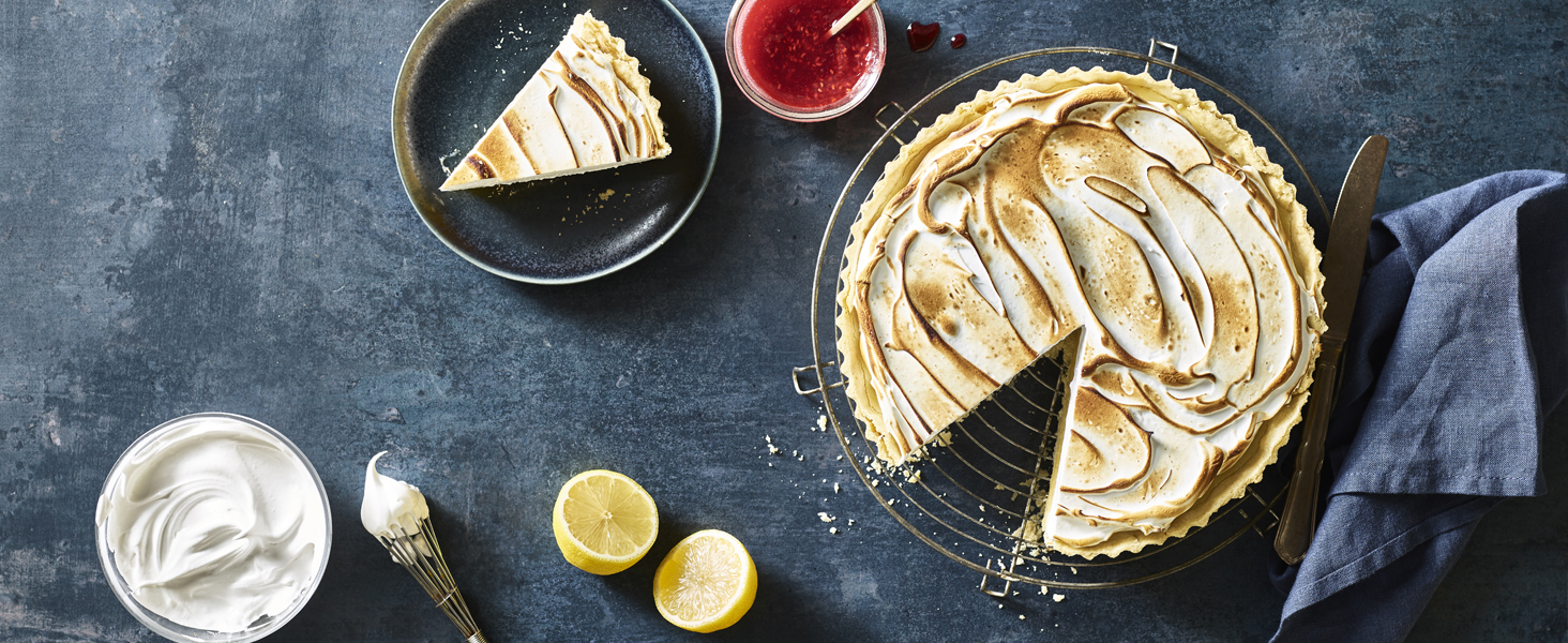Lemon meringue tart 