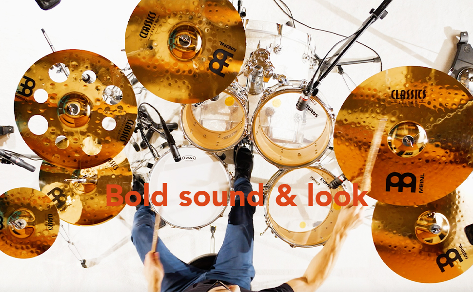 Meinl 12" Trash Splash Cymbal with Holes Classics Custom