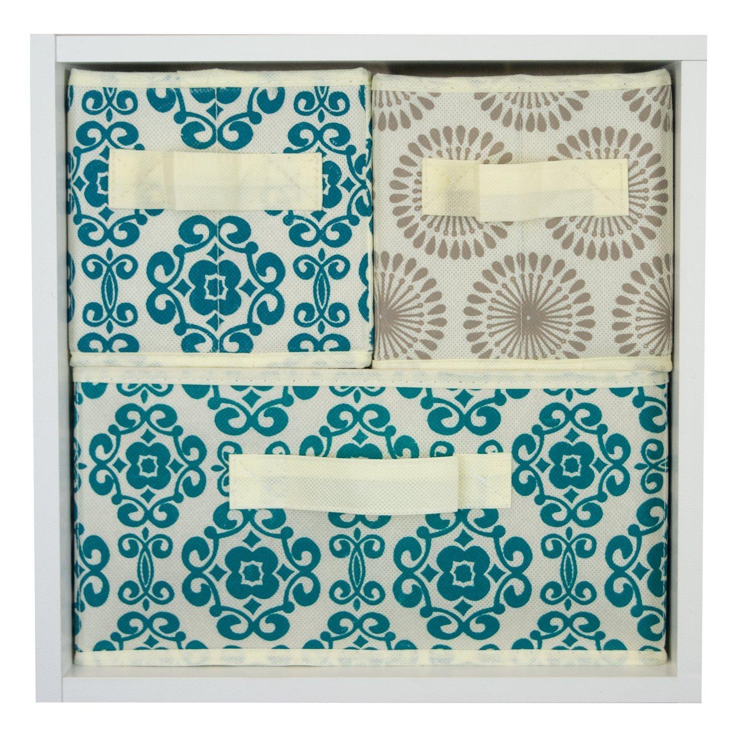 DII Foldable Fabric Storage Containers for Nurseries, Offices, Closets