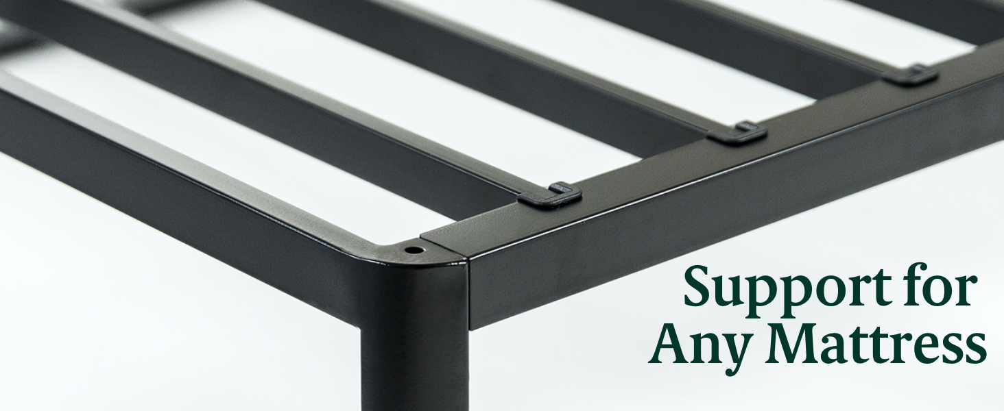 ZINUS Quick Lock Metal Smart Box Spring, 4 Inch Mattress