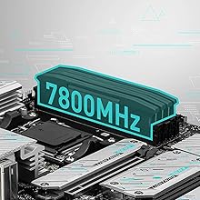 4 x DDR5 Dual Channel (7800+ MHz OC)*