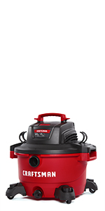 craftsman 12 gallon heavy duty wet dry shop vacuum