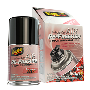 Meguiar's,air freshener,odor,smell,air refresh,air refresher,deodorant
