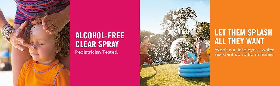 Banana Boat Kids Sunscreen Alcohol Free Sunblock Sun Screen Sun Block Coppertone Neutrogena