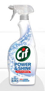 Cif Power & Shine Multi-Purpose with Bleach Spray with Bleach 700 ml