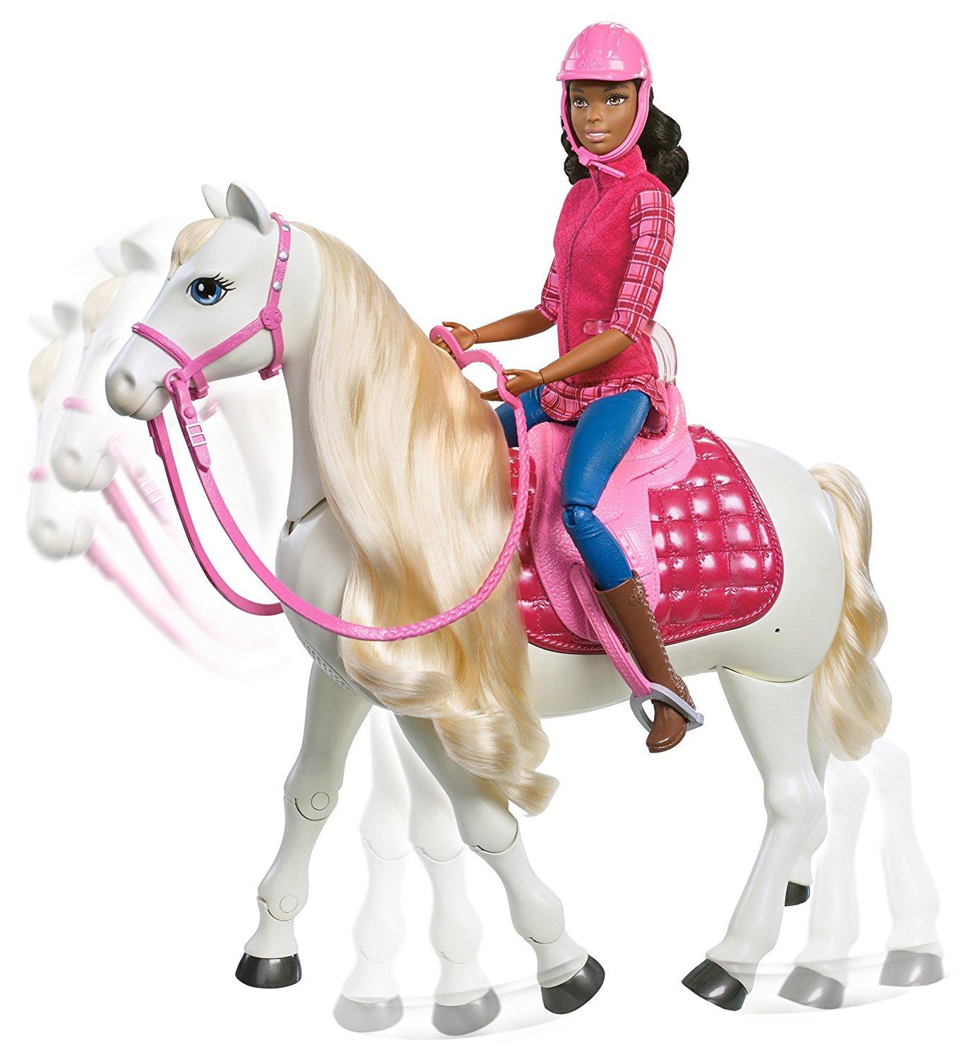 Barbie DreamHorse & Black Hair Doll Barbie Toys & Games